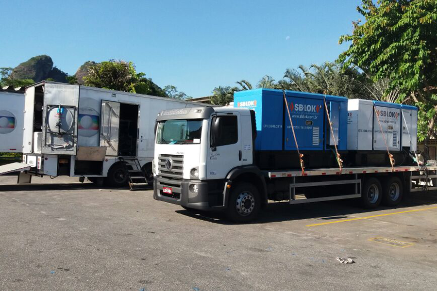 Locação de geradores de energia